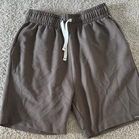 Zara Men's Brown Athletic Shorts - Picture 1 of 2